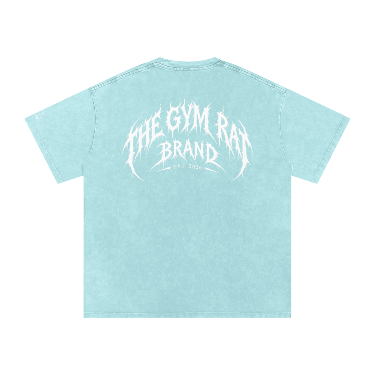 Mens The Gym Rat Brand Gothic Oversize Tee