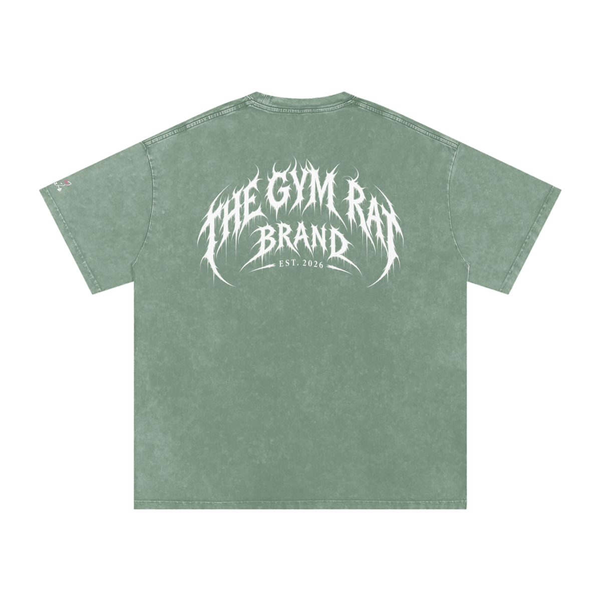 Women’s The Gym Rat Brad Gothic Vintage Snow Wash Tee
