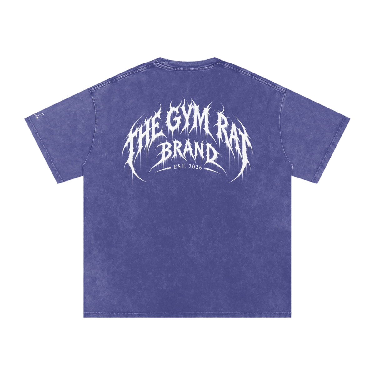Mens The Gym Rat Brand Gothic Oversize Tee