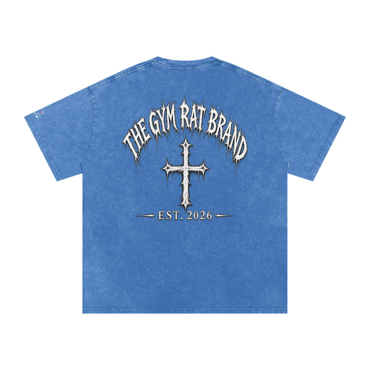 Women’s The Gym Rat Brad Cross Vintage Snow Wash Tee