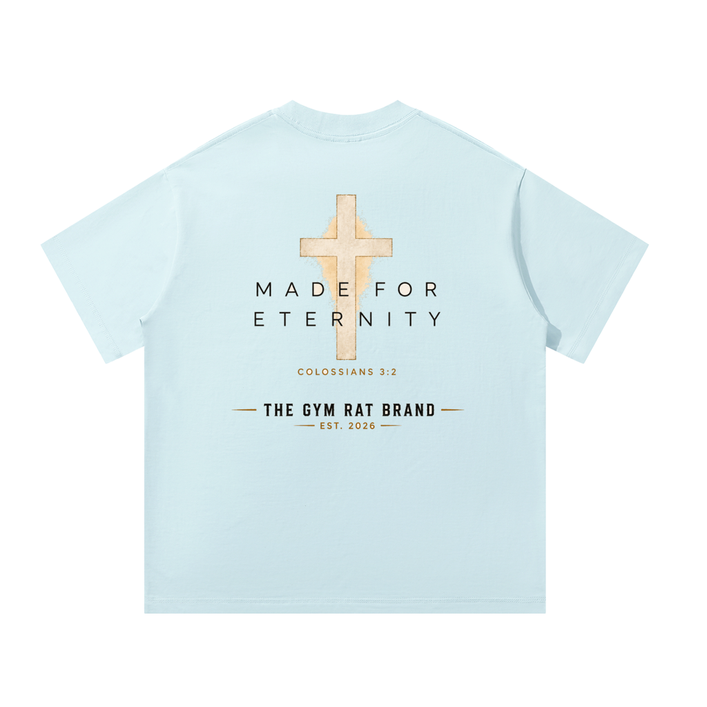 Men’s Armor of God Made for Eternity Heavyweight Oversized Tee