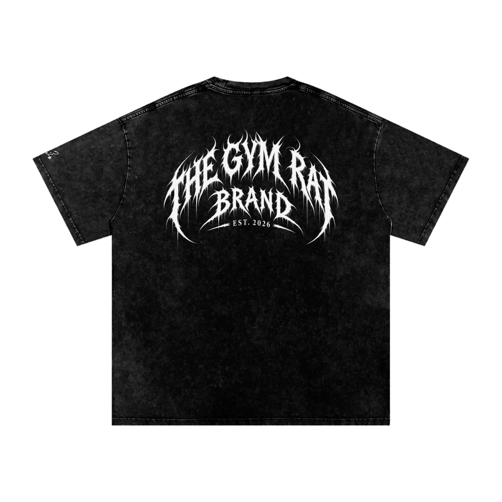 Mens The Gym Rat Brand Gothic Oversize Tee