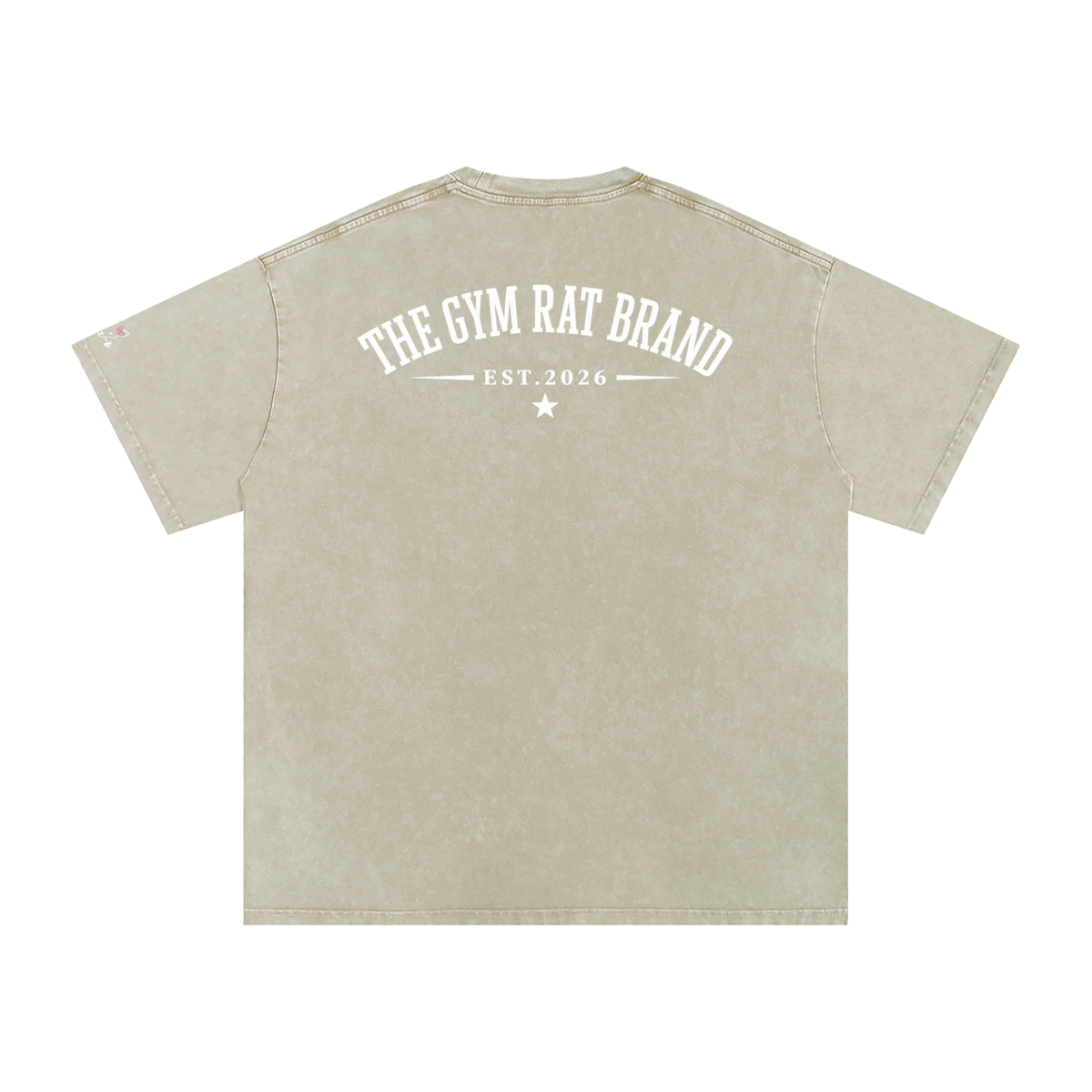 Women’s The Gym Rat Brad Vintage Snow Wash Tee