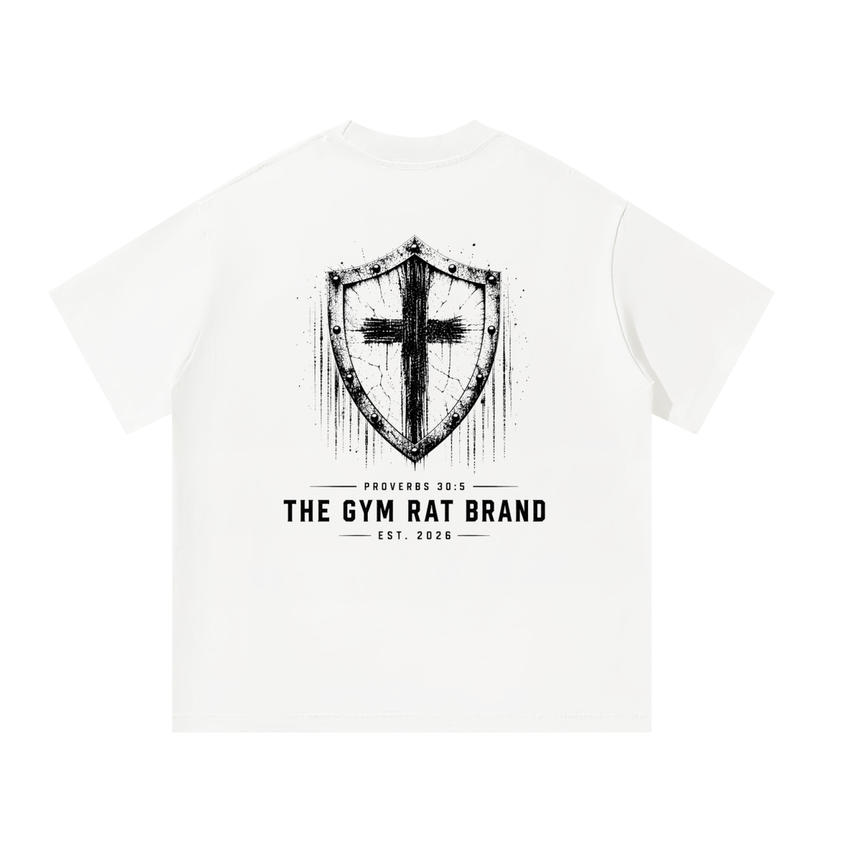 Men’s Armor of God Shield Heavyweight Oversized Tee