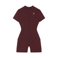 Women's TGR X Quarter-Zip Short Sleeve Romper