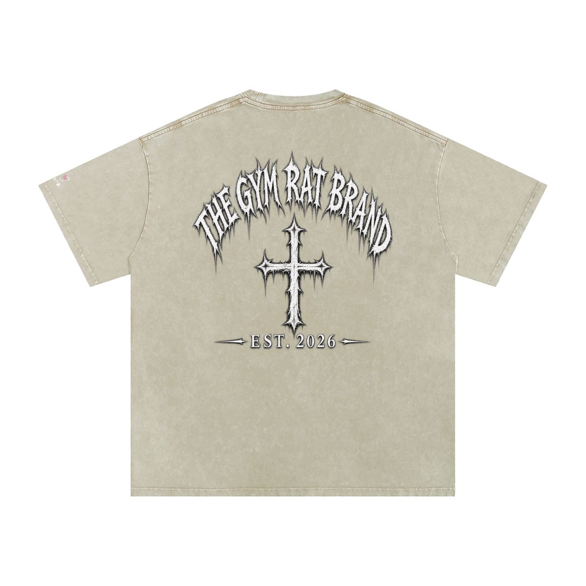 Women’s The Gym Rat Brad Cross Vintage Snow Wash Tee