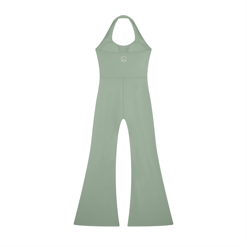 Women’s Logo Halter Flared Jumpsuit