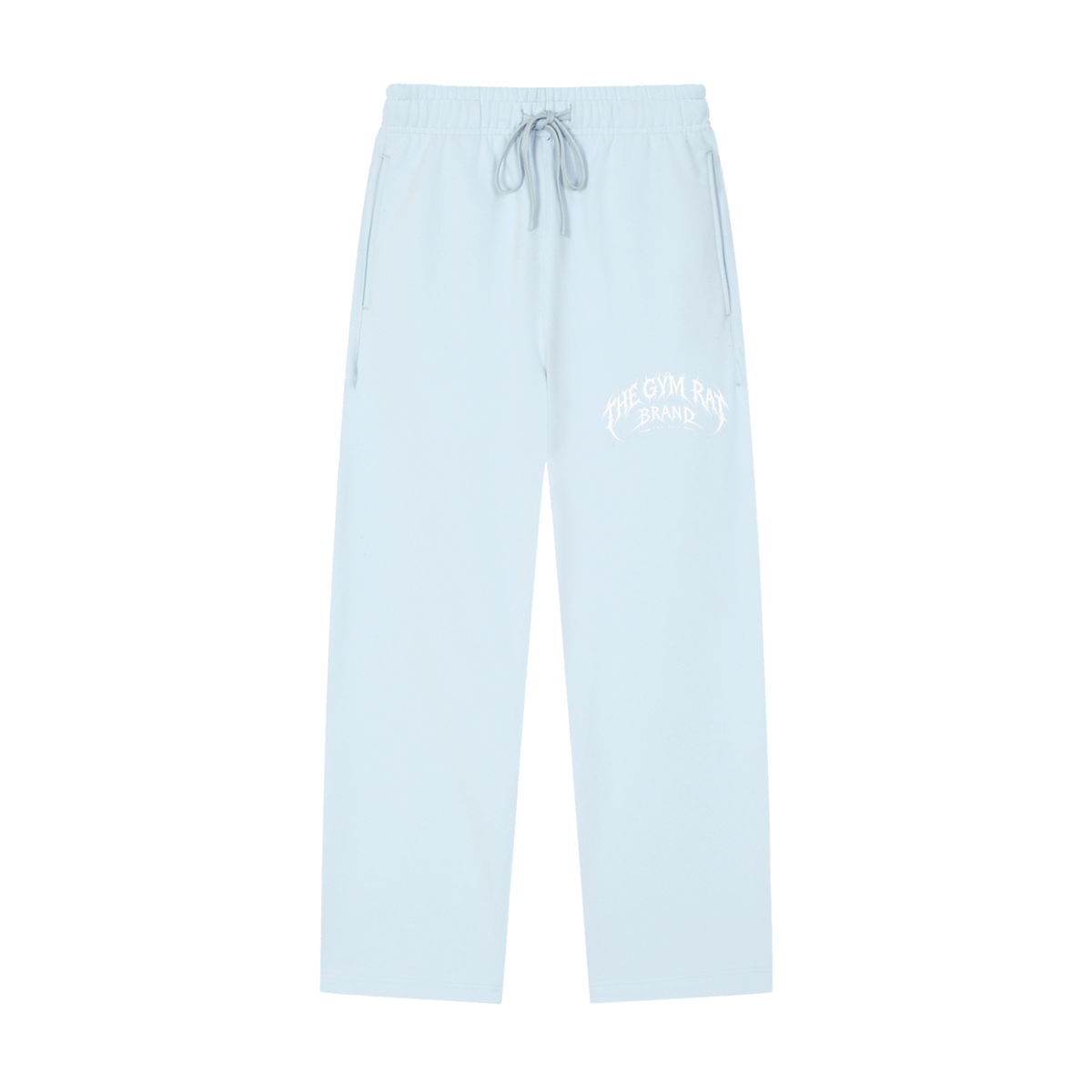 The Gym Rat Brand Gothic Straight-Leg Sweatpants