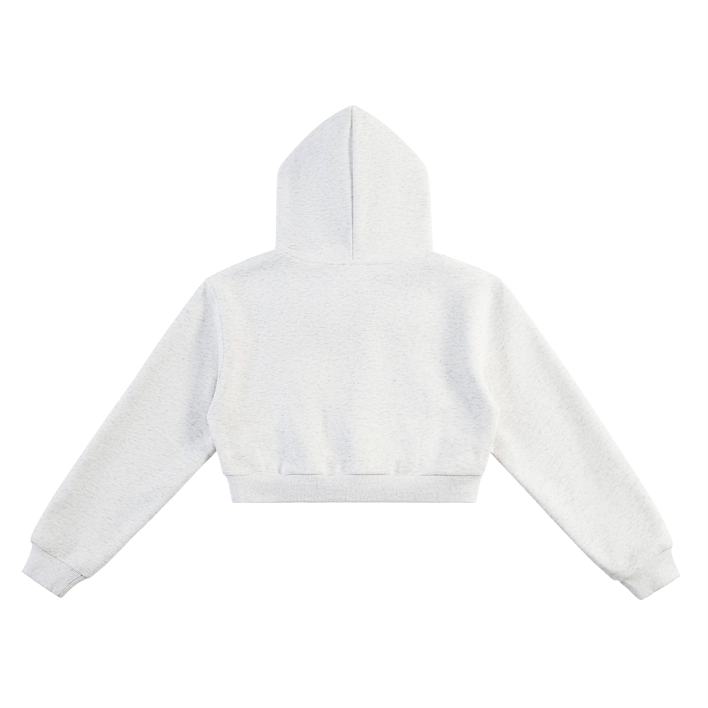 Women’s The Gym Rat Brand Varsity Heavyweight Cropped Hoodie