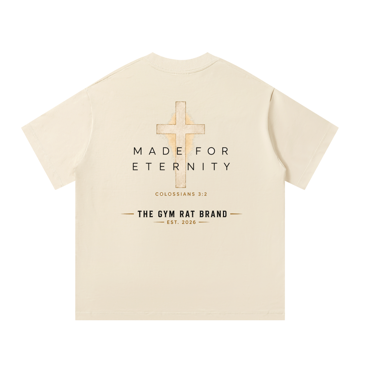 Men’s Armor of God Made for Eternity Heavyweight Oversized Tee