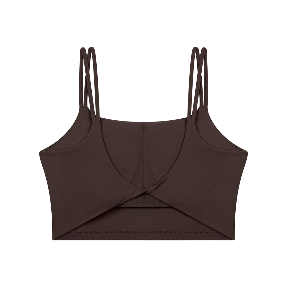 Women’s Stamp Cross-Back Cropped Tank Top