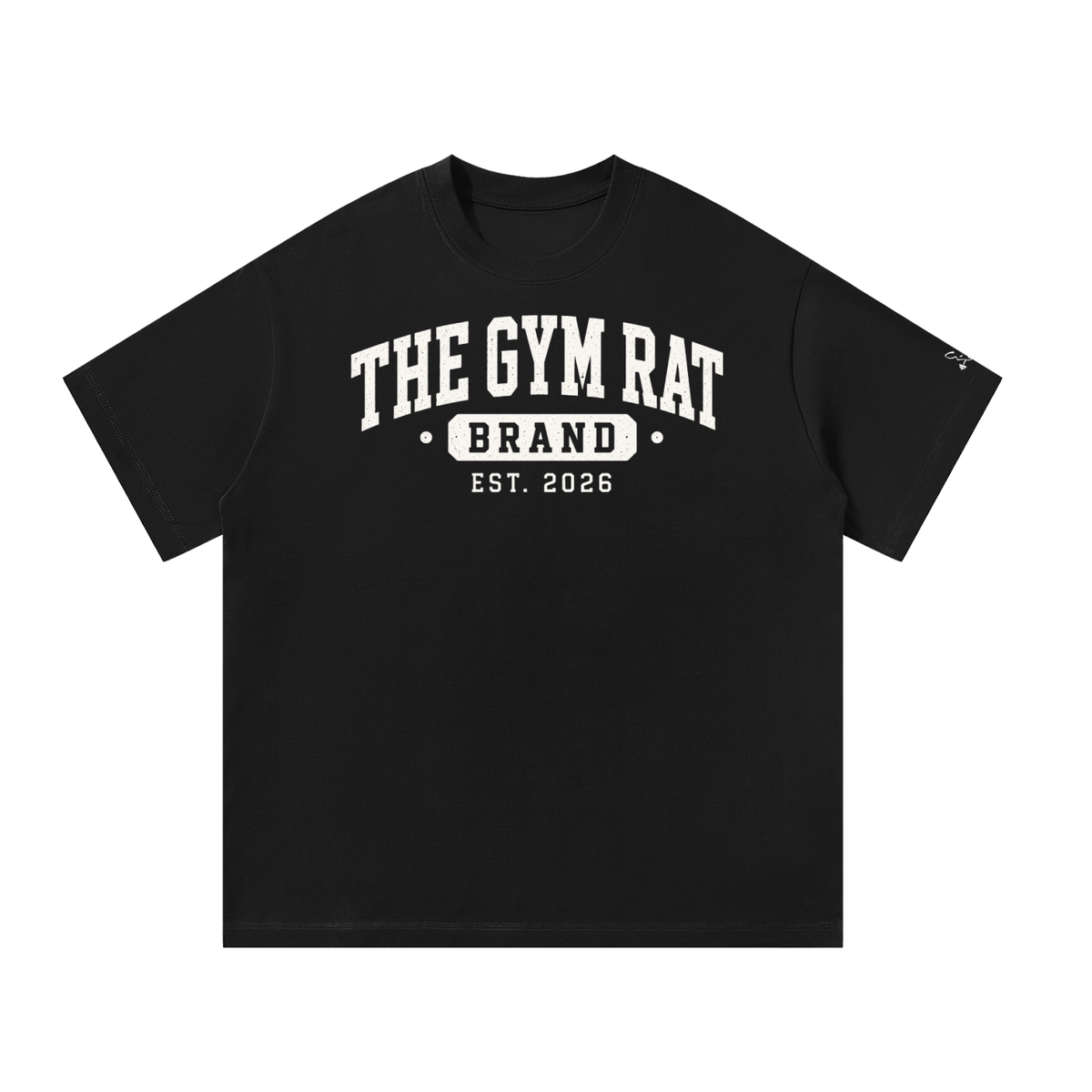 Men’s The Gym Rat Brand Varsity Oversize T-Shirt