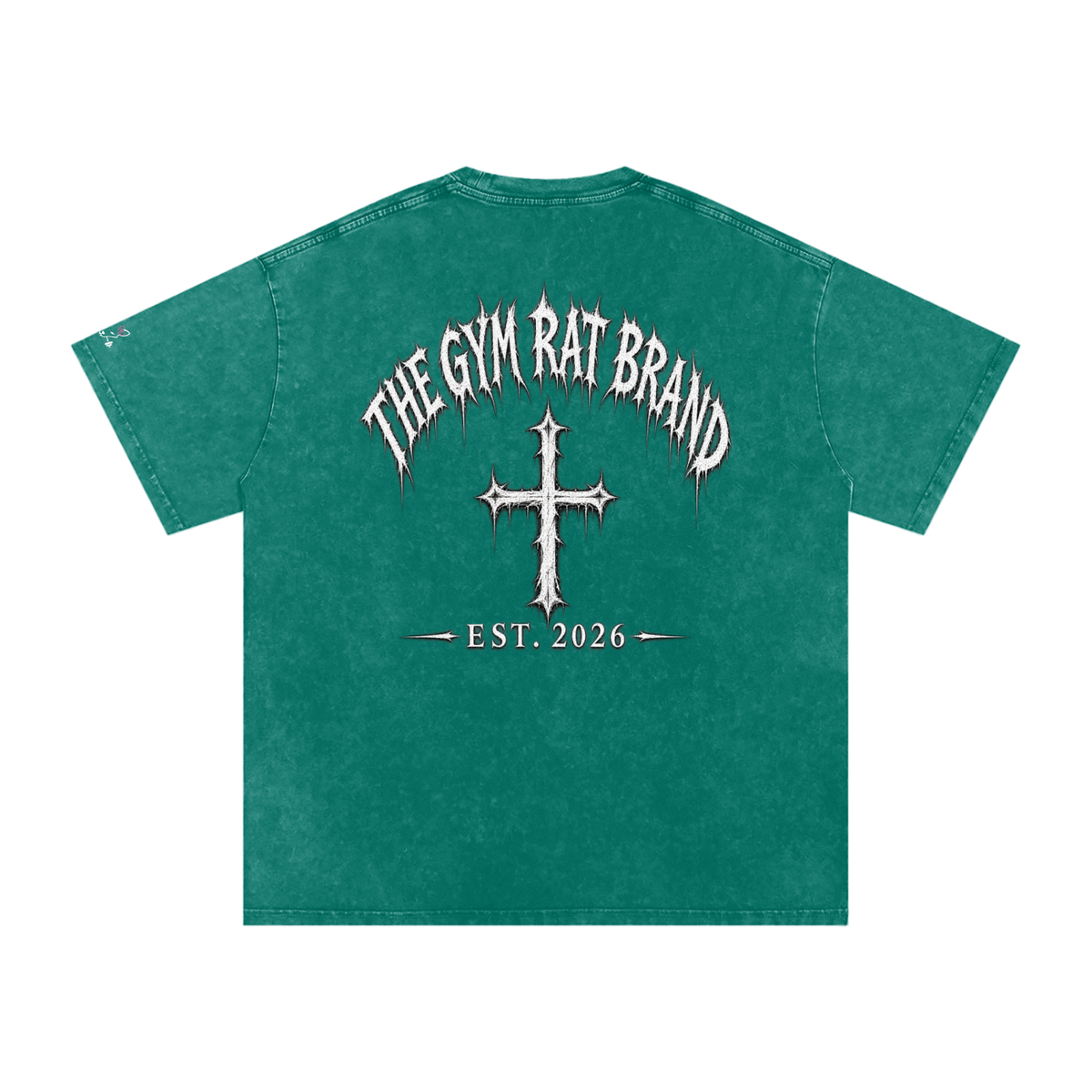Women’s The Gym Rat Brad Cross Vintage Snow Wash Tee
