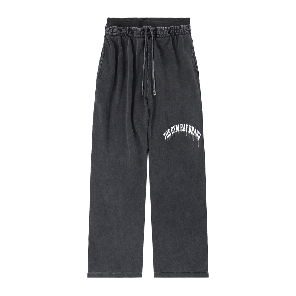 Women’s The Gym Rat Brand Drip Vintage Washed Sweatpants
