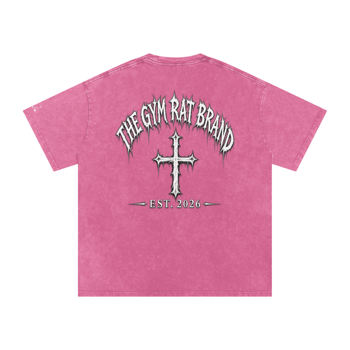 Women’s The Gym Rat Brad Cross Vintage Snow Wash Tee