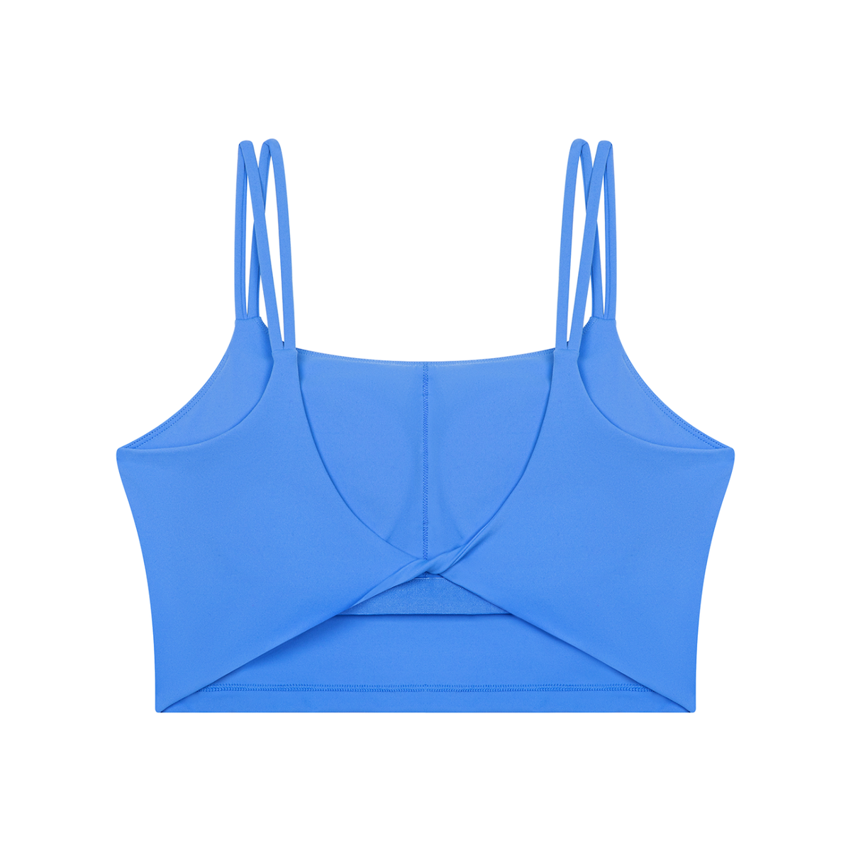Women’s Stamp Cross-Back Cropped Tank Top