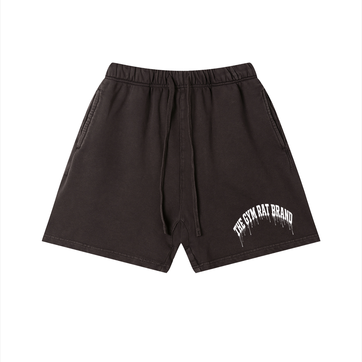 Men’s The Gym Rat Brand Drip Heavyweight Vintage Washed Shorts