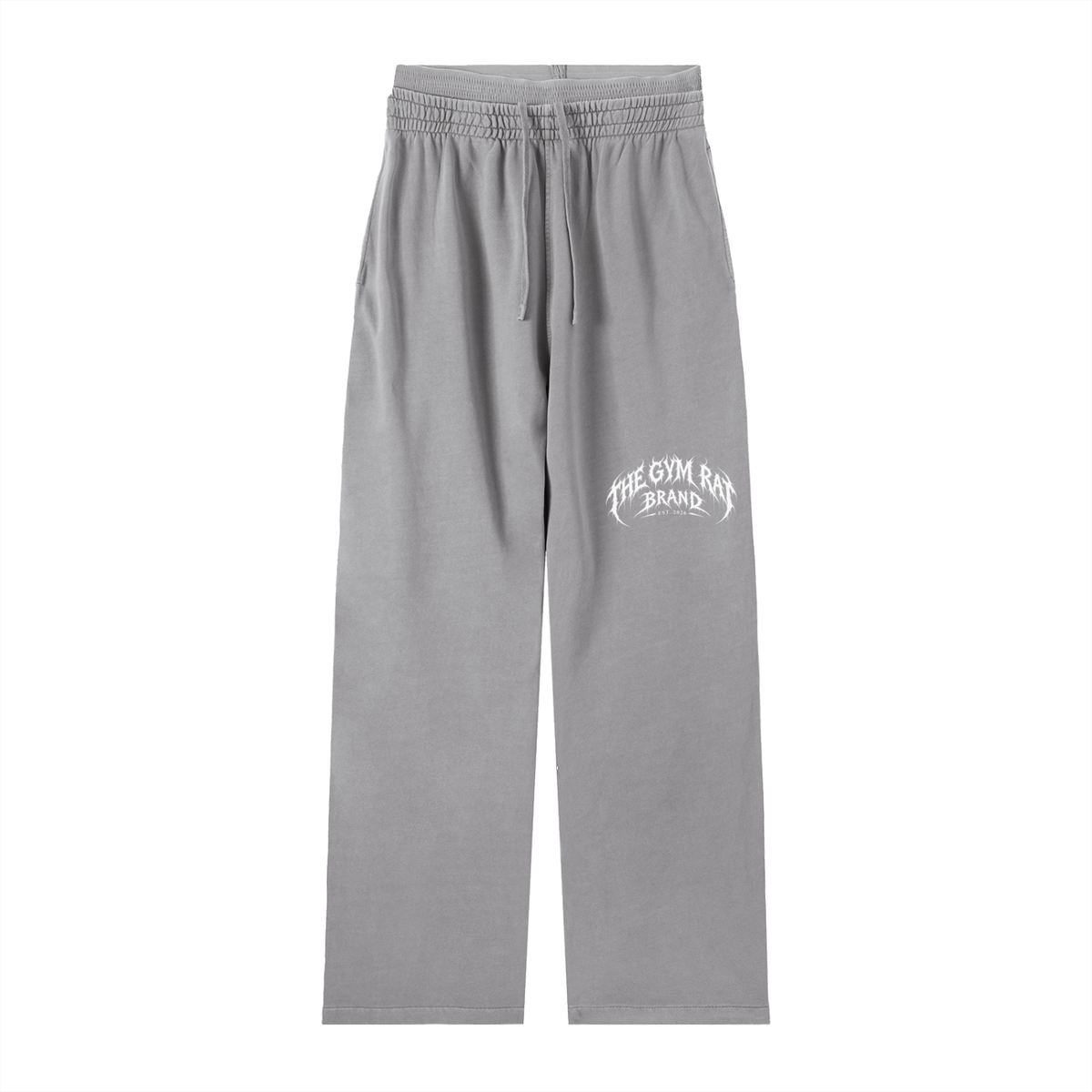 Women’s The Gym Rat Brand Gothic Vintage Washed Sweatpants