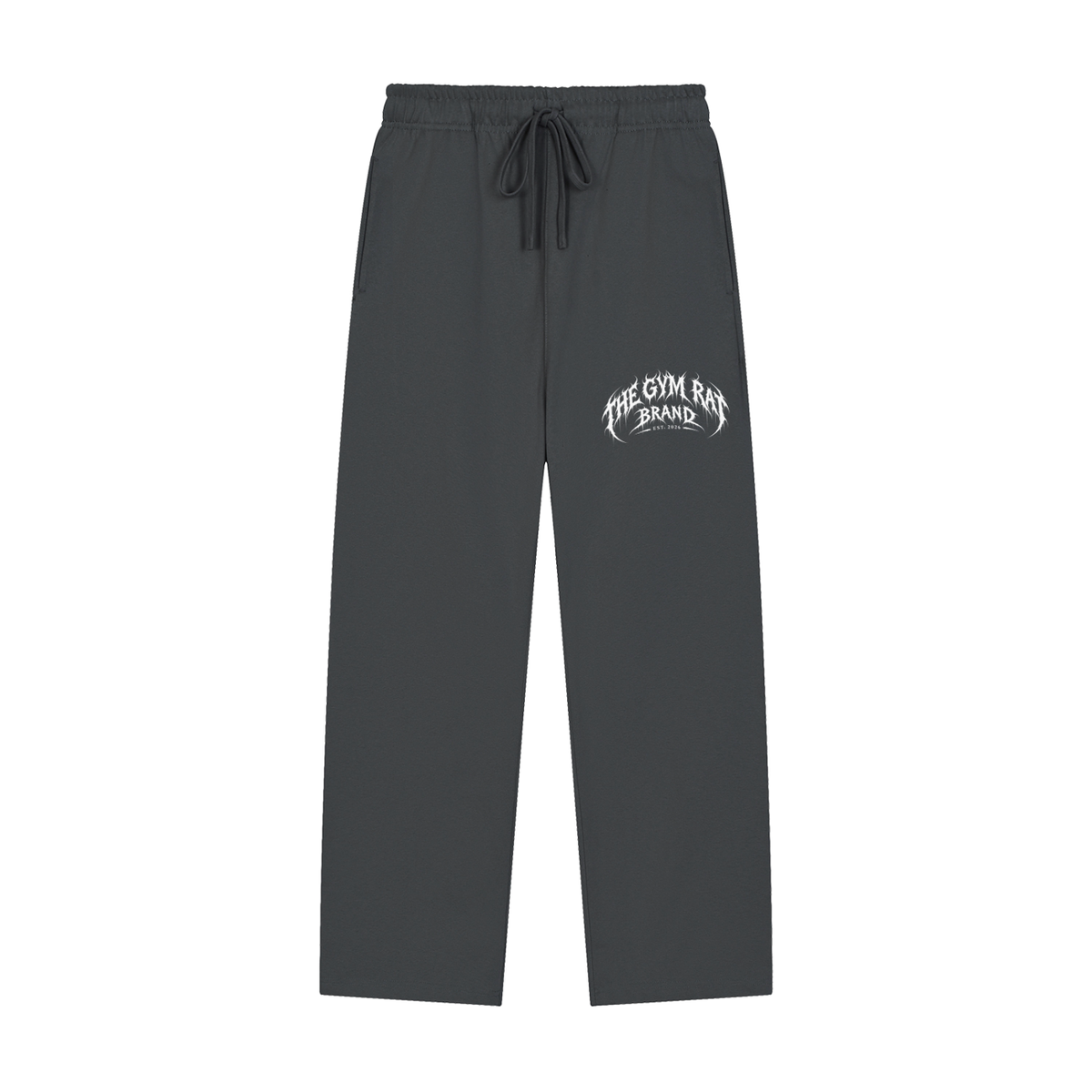 The Gym Rat Brand Gothic Straight-Leg Sweatpants