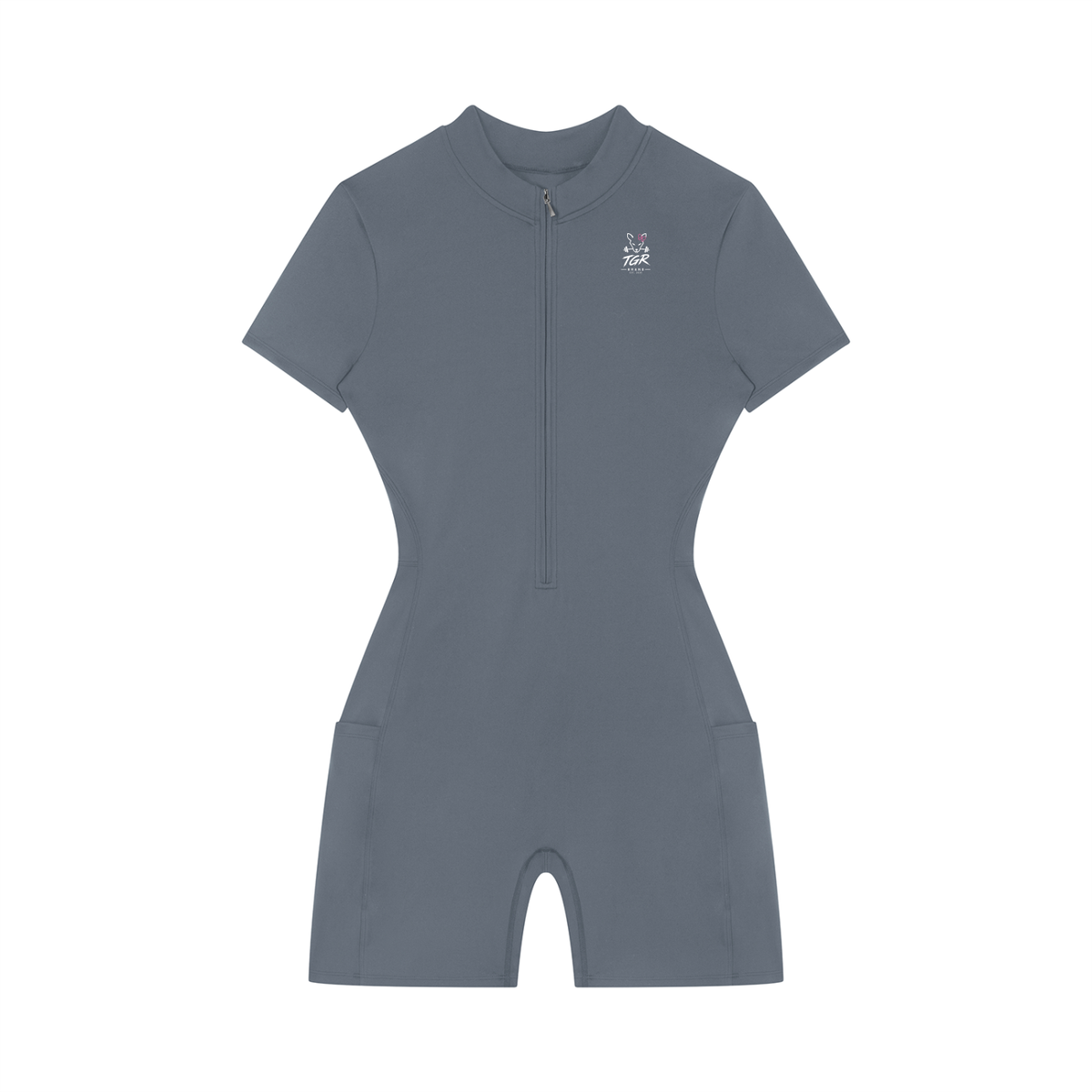 Women's TGR X Quarter-Zip Short Sleeve Romper