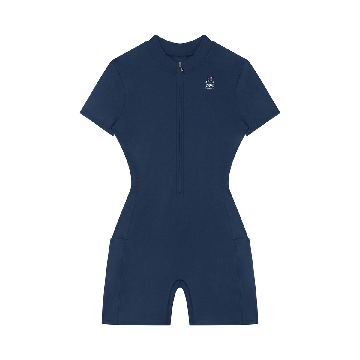 Women's TGR X Quarter-Zip Short Sleeve Romper