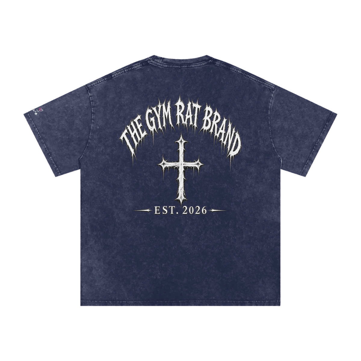 Women’s The Gym Rat Brad Cross Vintage Snow Wash Tee