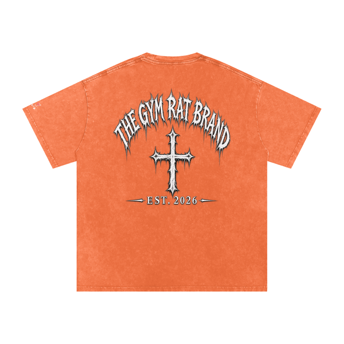Women’s The Gym Rat Brad Cross Vintage Snow Wash Tee