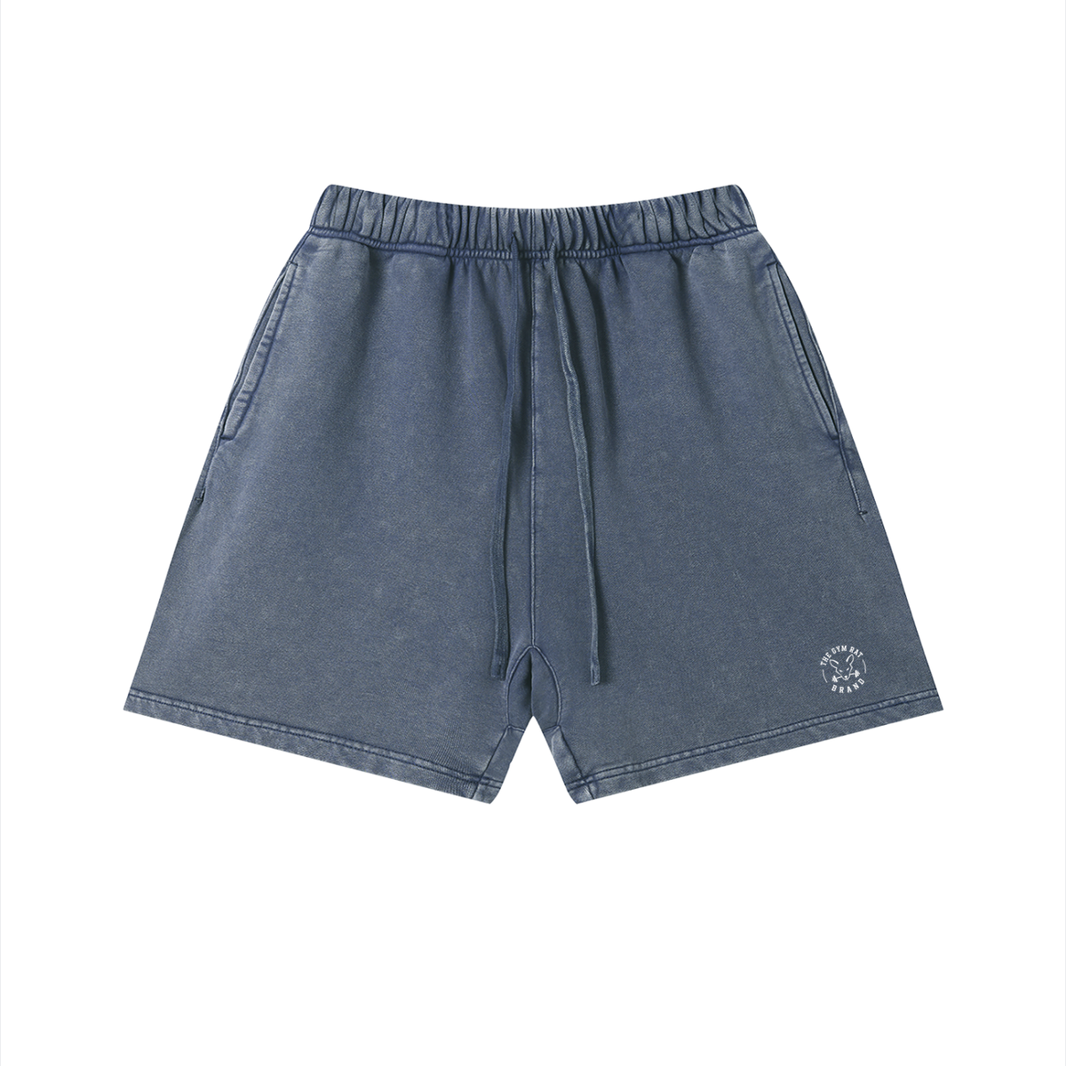 Men’s The Gym Rat Brand Stamp Heavyweight Vintage Washed Shorts