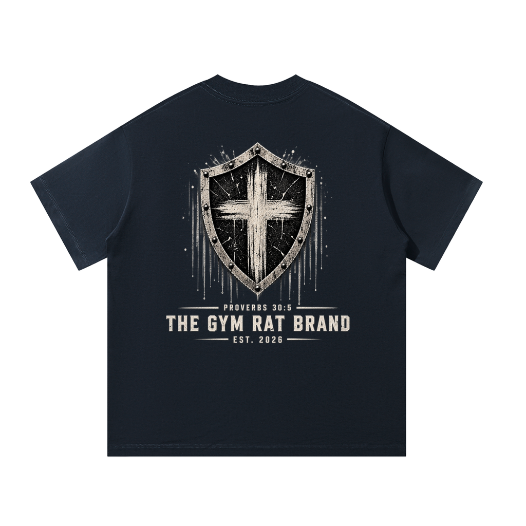 Men’s Armor of God Shield Heavyweight Oversized Tee