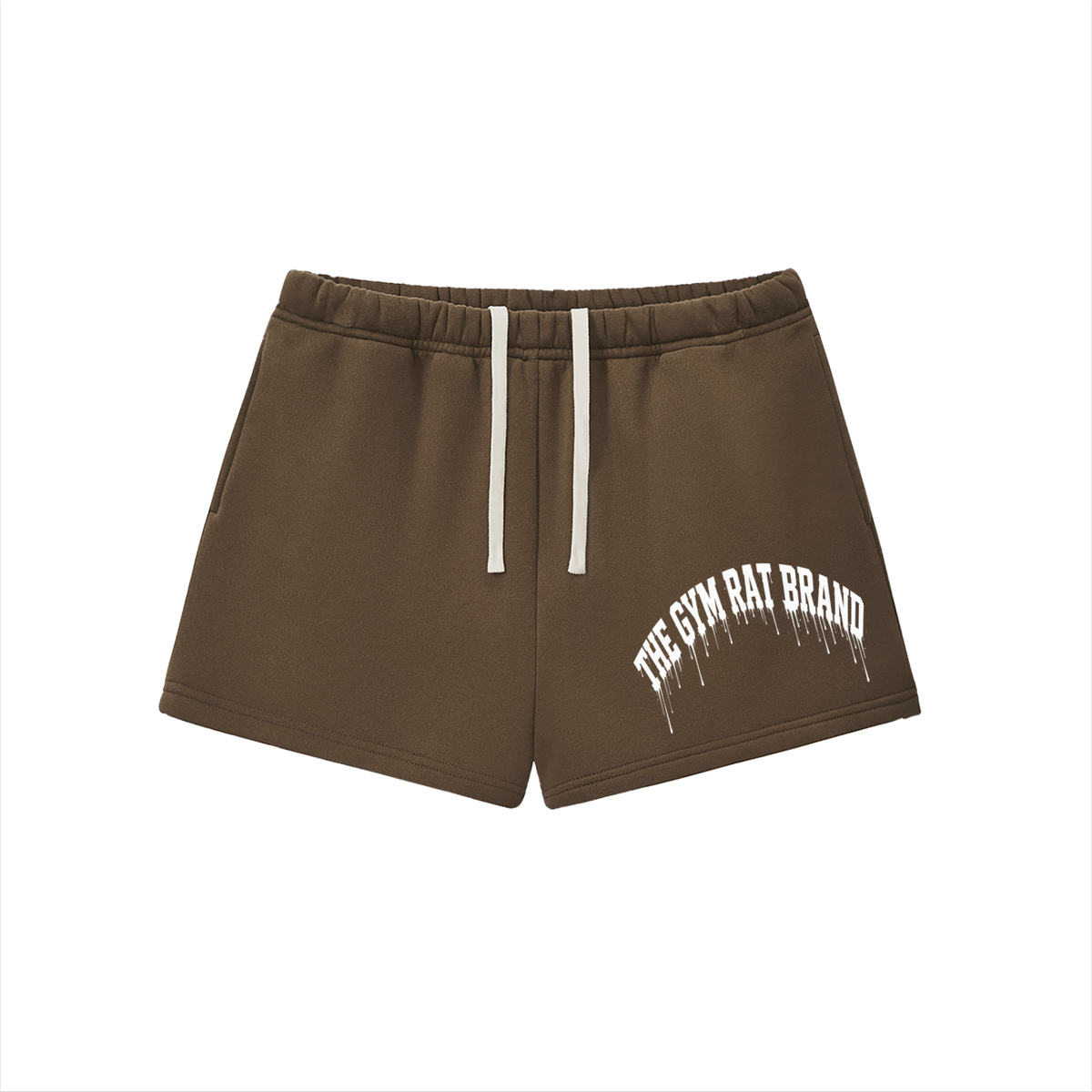 Women’s The Gym Rat Brand Essential Fleece Drawstring Sweat shorts