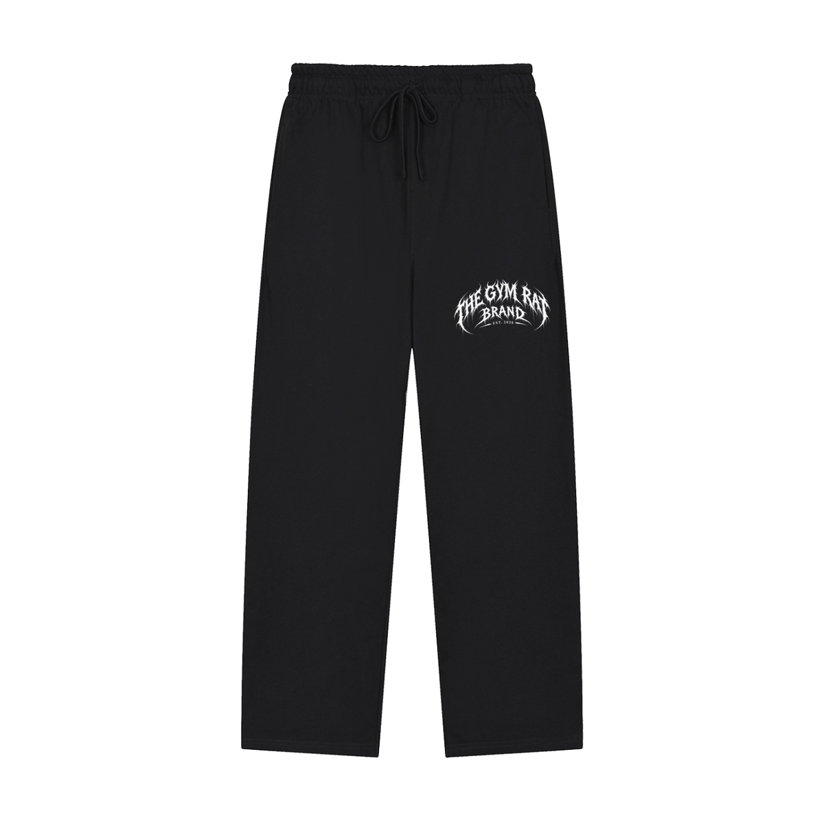 The Gym Rat Brand Gothic Straight-Leg Sweatpants