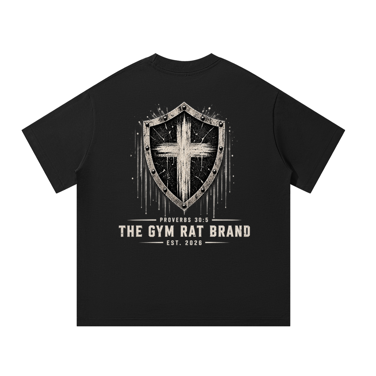 Men’s Armor of God Shield Heavyweight Oversized Tee