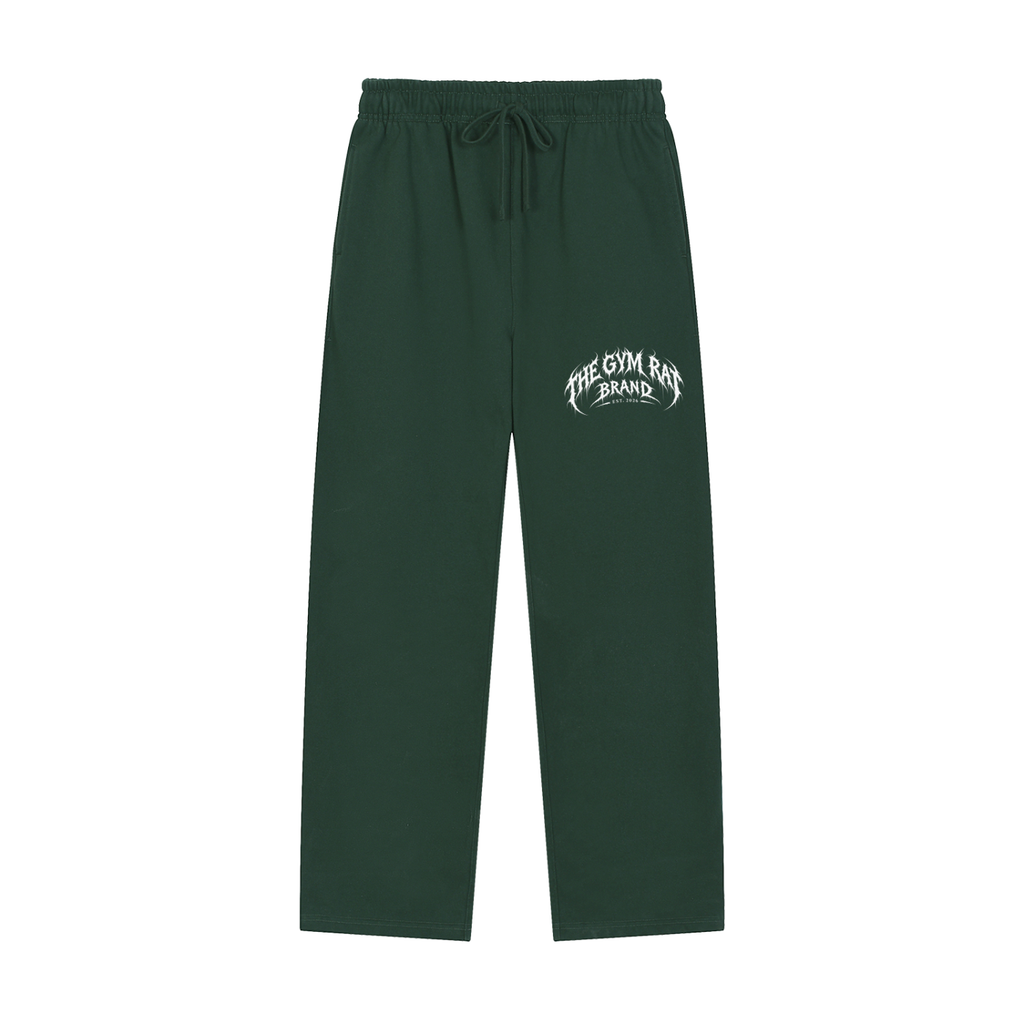 The Gym Rat Brand Gothic Straight-Leg Sweatpants