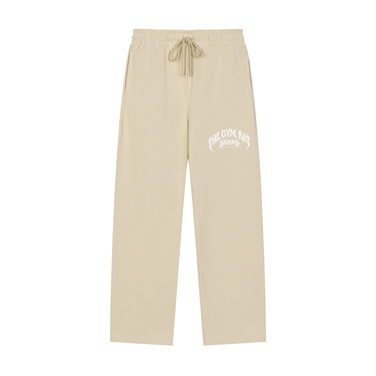 The Gym Rat Brand Gothic Straight-Leg Sweatpants