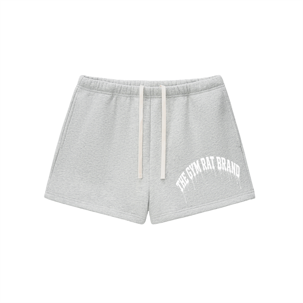 Women’s The Gym Rat Brand Essential Fleece Drawstring Sweat shorts