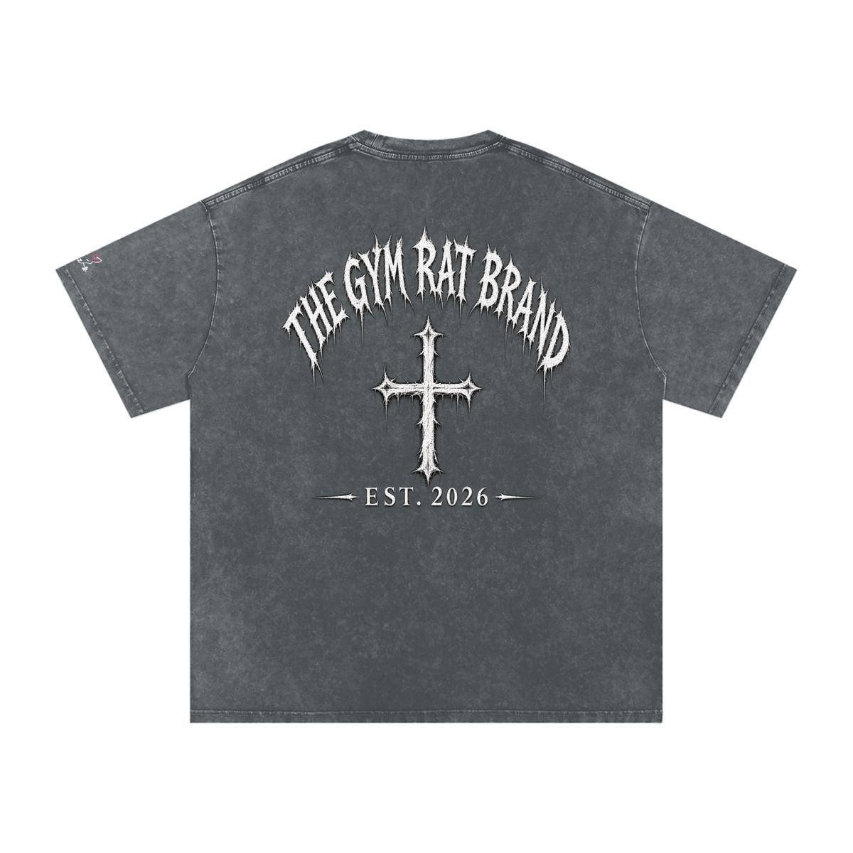 Women’s The Gym Rat Brad Cross Vintage Snow Wash Tee