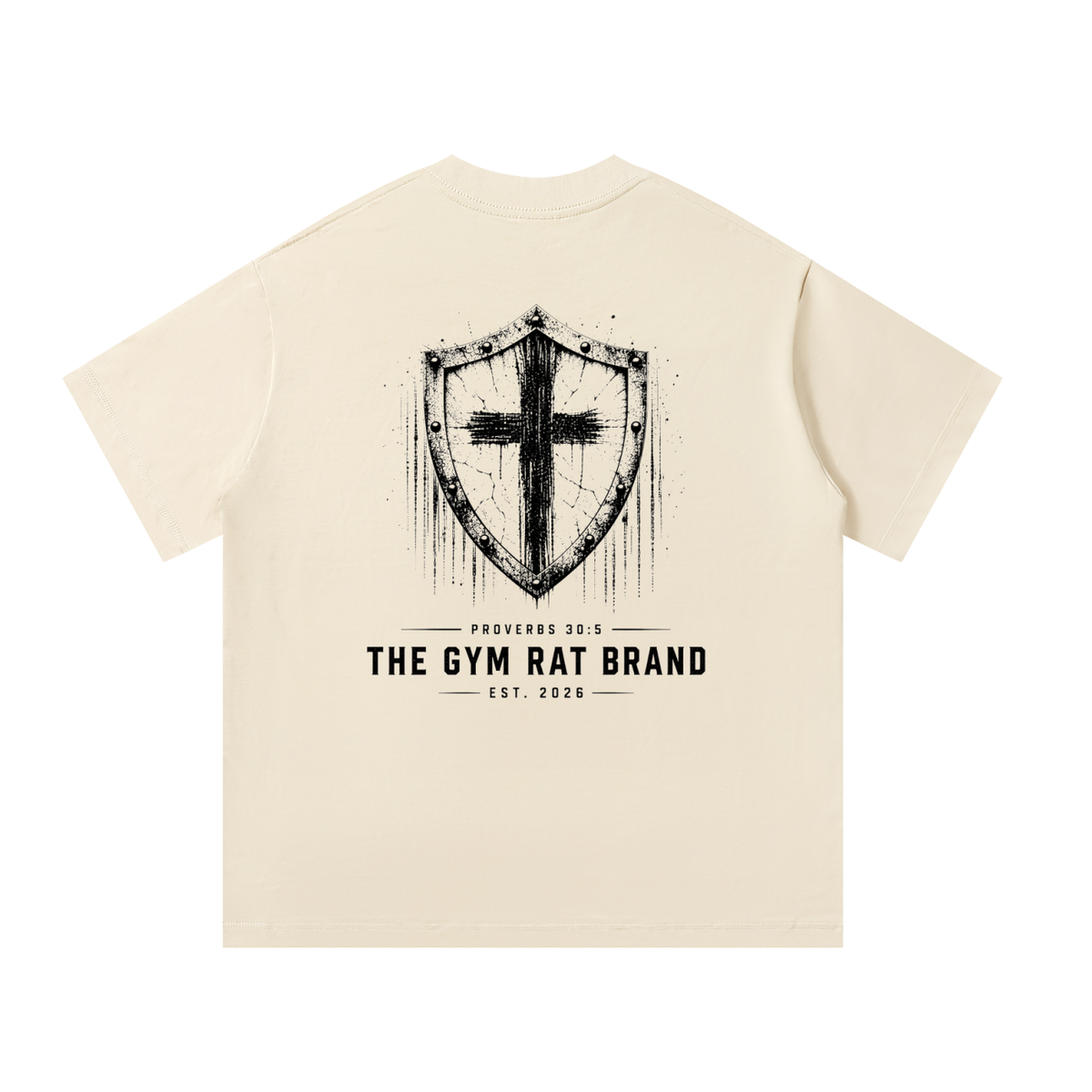 Men’s Armor of God Shield Heavyweight Oversized Tee