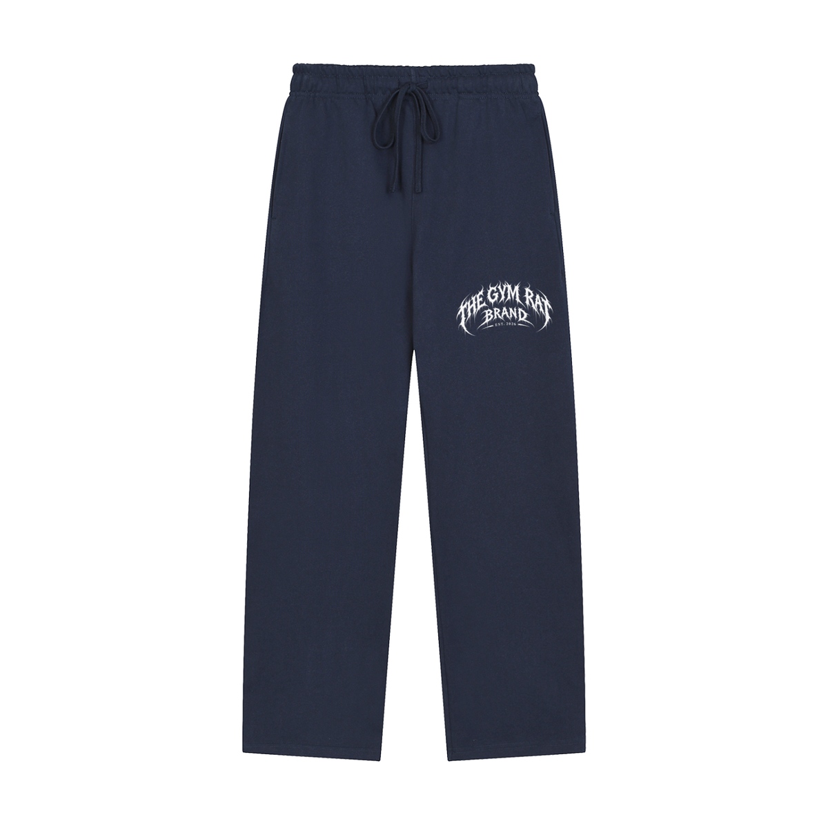 The Gym Rat Brand Gothic Straight-Leg Sweatpants