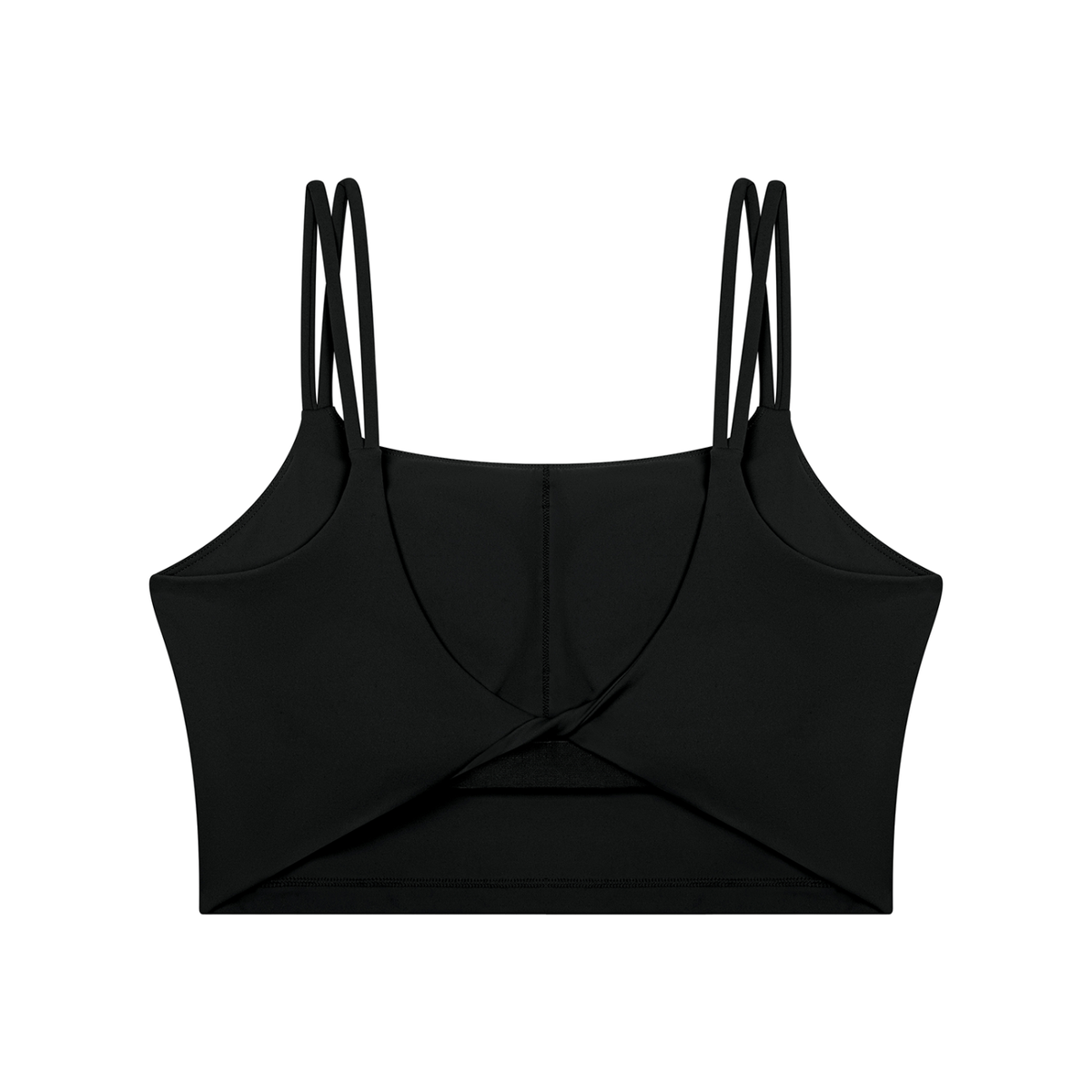 Women’s Stamp Cross-Back Cropped Tank Top