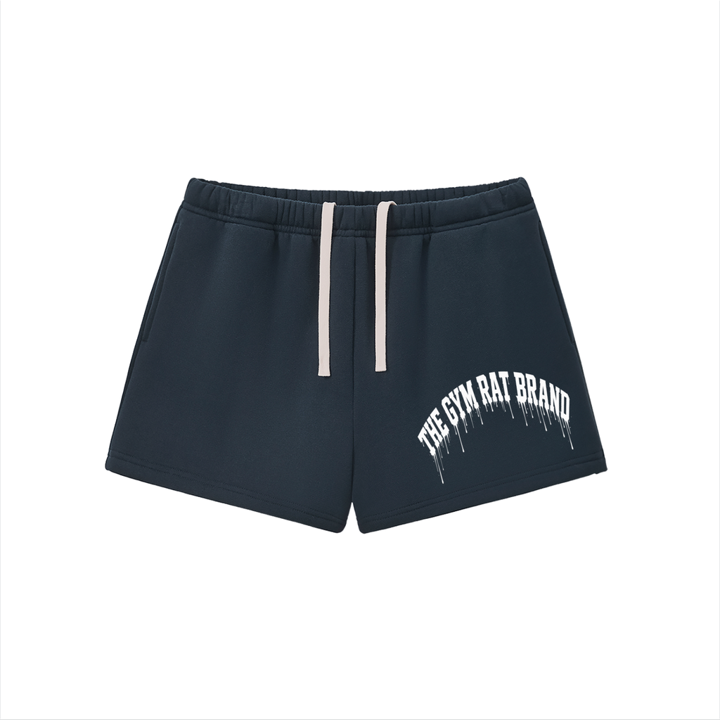Women’s The Gym Rat Brand Essential Fleece Drawstring Sweat shorts