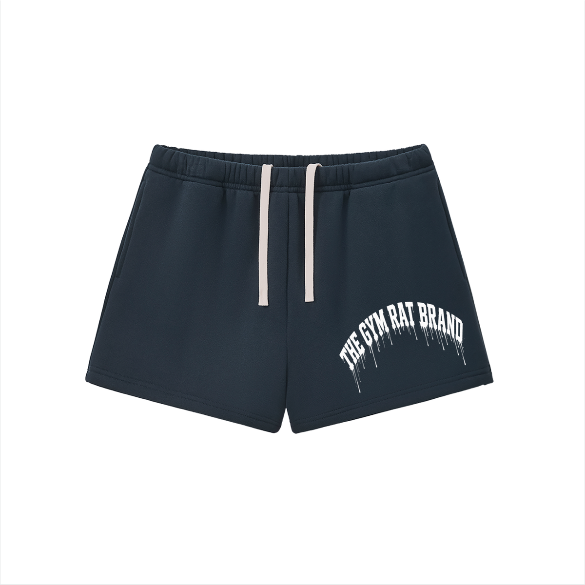 Women’s The Gym Rat Brand Essential Fleece Drawstring Sweat shorts