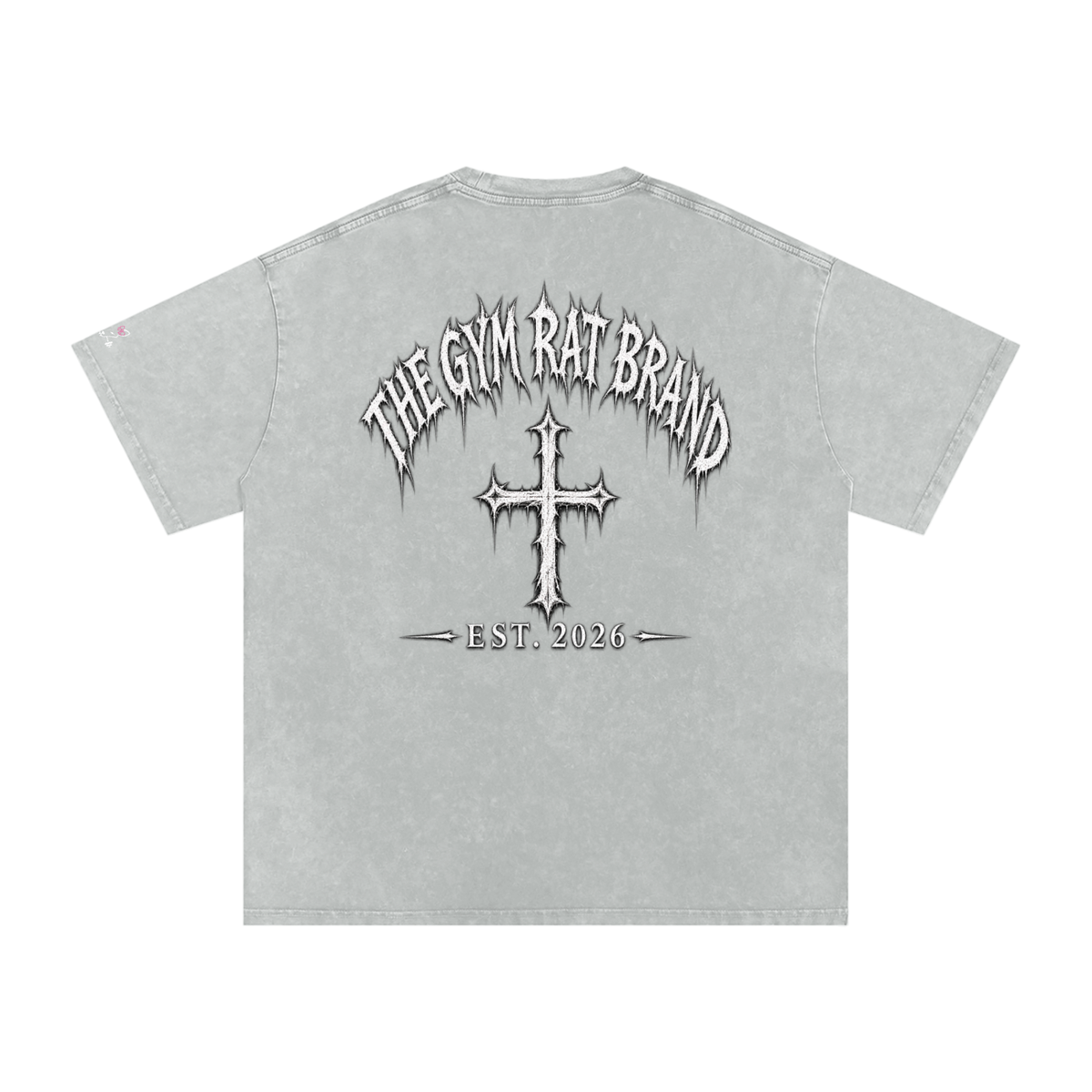Women’s The Gym Rat Brad Cross Vintage Snow Wash Tee