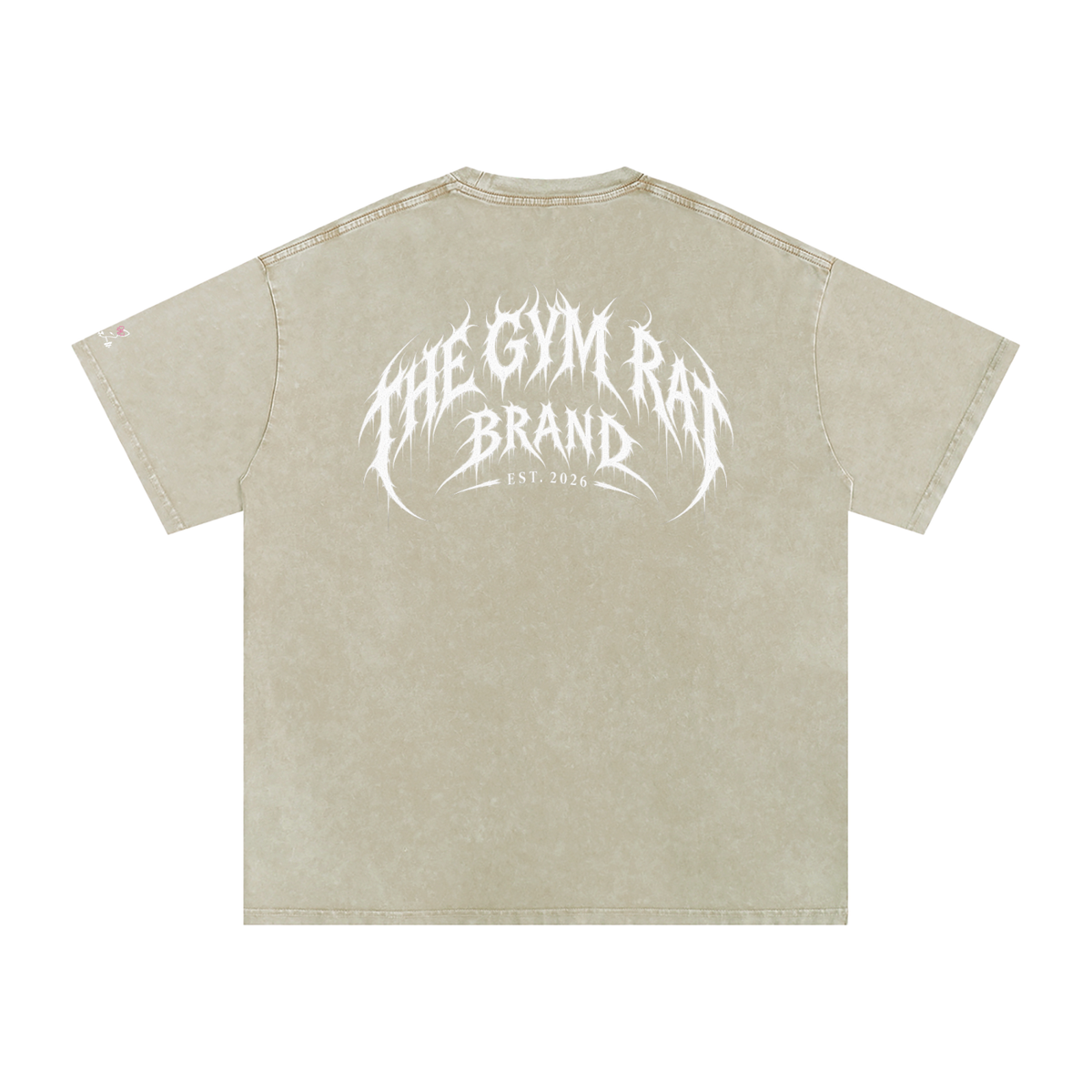 Women’s The Gym Rat Brad Gothic Vintage Snow Wash Tee