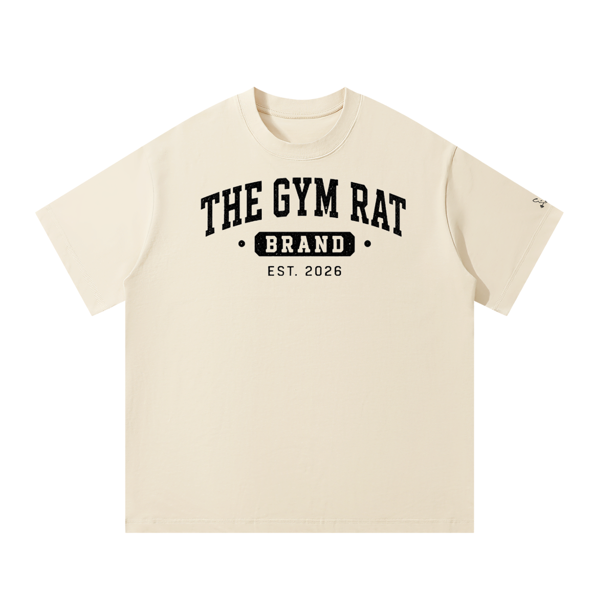Men’s The Gym Rat Brand Varsity Oversize T-Shirt