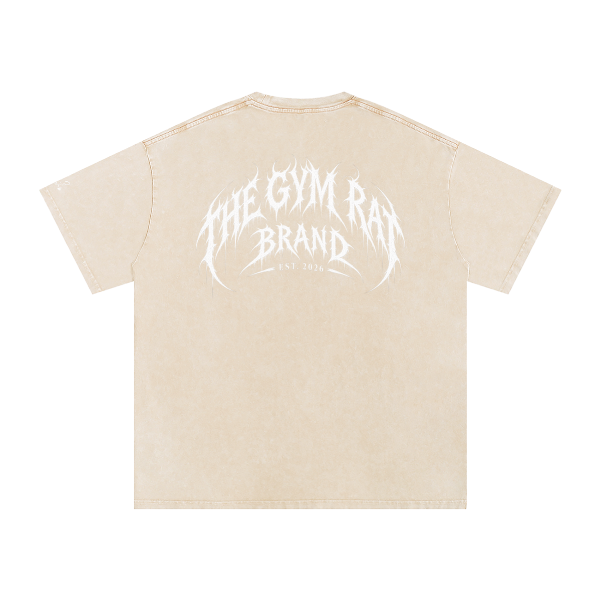 Mens The Gym Rat Brand Gothic Oversize Tee