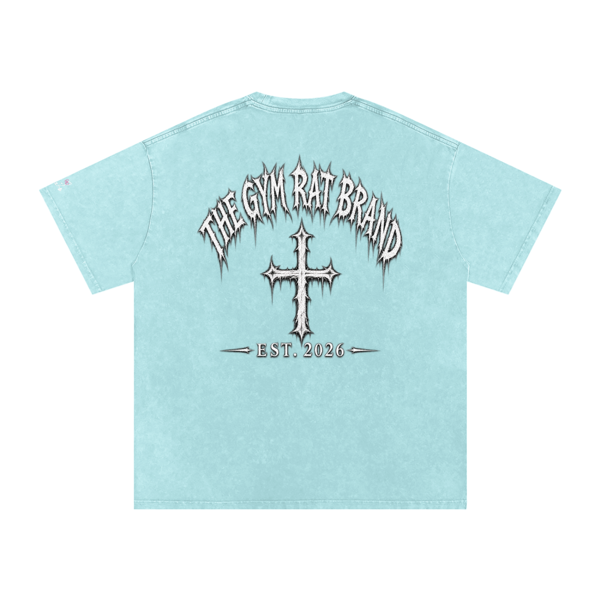 Women’s The Gym Rat Brad Cross Vintage Snow Wash Tee