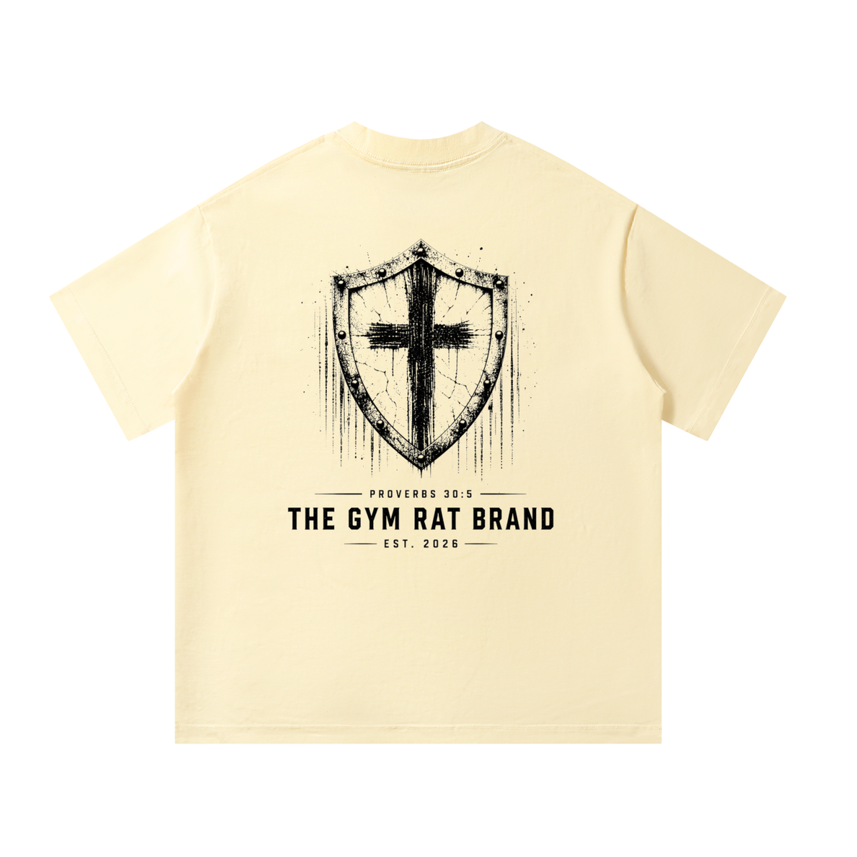 Men’s Armor of God Shield Heavyweight Oversized Tee