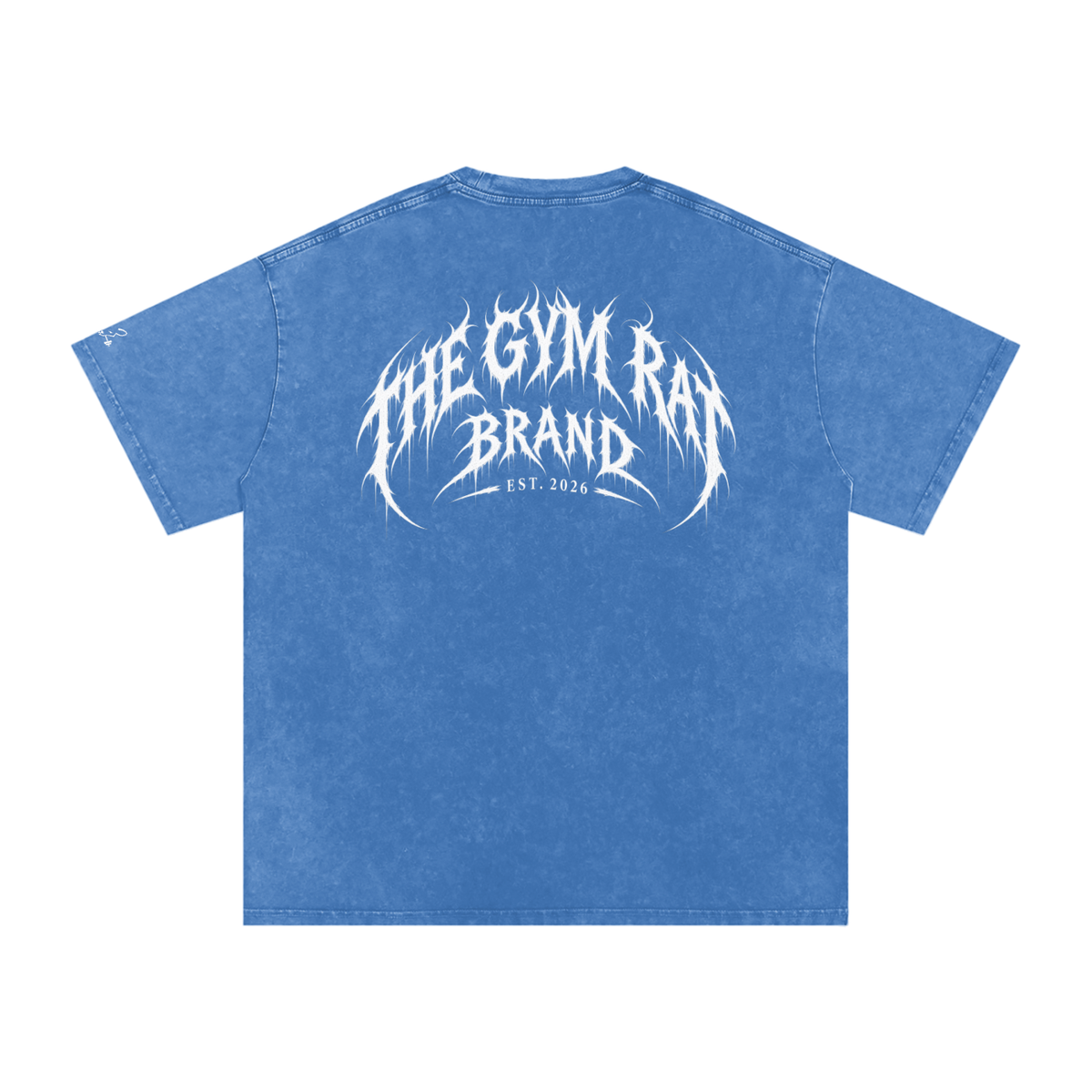 Mens The Gym Rat Brand Gothic Oversize Tee