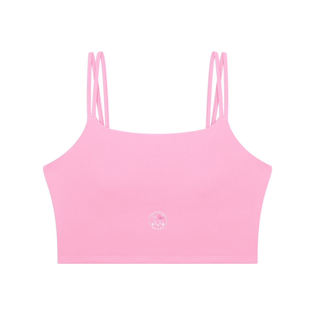 Women’s Stamp Cross-Back Cropped Tank Top