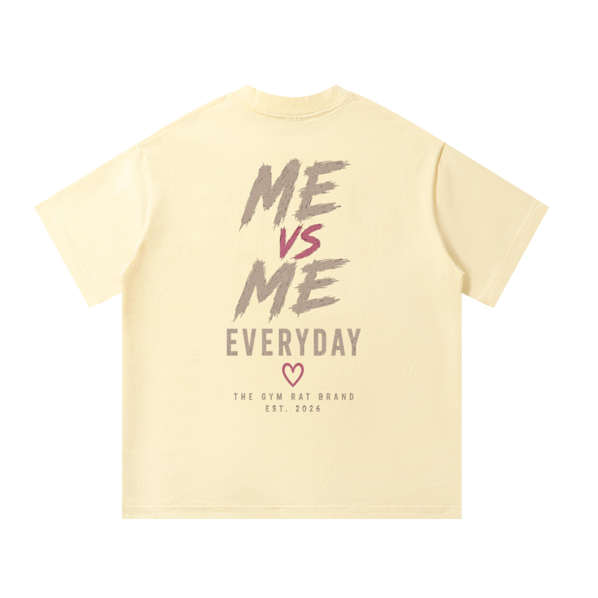 Women’s Me VS Me Heavyweight Oversized T-Shirt